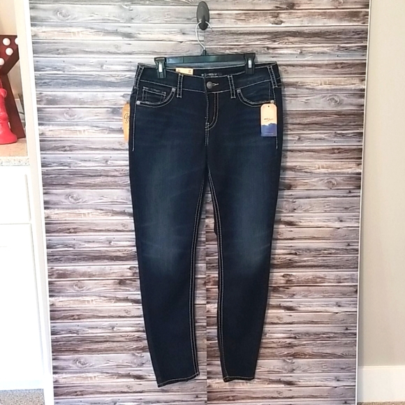 Silver Jeans Denim - Silver jeans suki skinny NWT